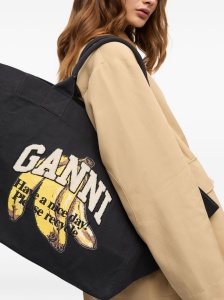 Ganni Organic cotton XXL tote bag - Img 2