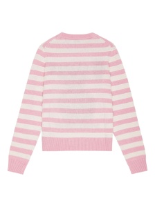 Ganni Striped Graphic Wool Bunny Jumper - Img 2