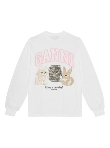 GANNI Sweaters White