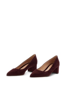 Gianvito Rossi With Heel Bordeaux - Img 3