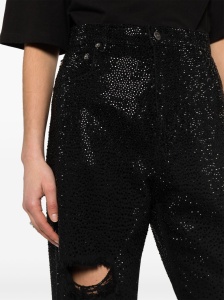 Golden Goose crystal embellished jeans - Img 2