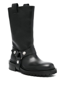 Golden Goose leather biker boots - Img 3