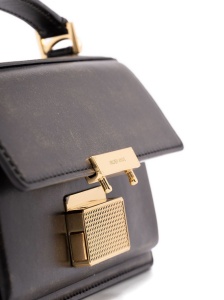 Golden Goose Venezia Bag in boarded leather with gold details - Img 4