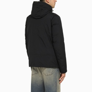 HERNO Blue padded nylon parka - Img 2