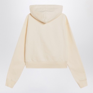 JACQUEMUS Light beige Gros Grain hooded sweatshirt - Img 2