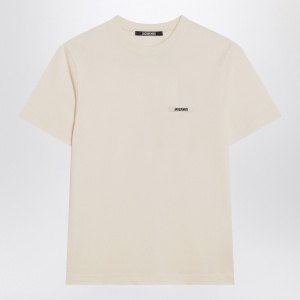 JACQUEMUS Light beige Gros Grain T-shirt