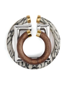 Jacquemus Trio of geometric ear-cuffs. - Img 2
