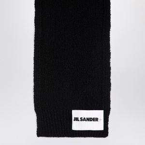 Jil Sander Black wool scarf - Img 2