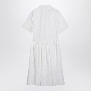 Jil Sander White cotton chemisier dress - Img 2