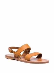 K Jacques St Tropez Sandals Leather Brown - Img 4