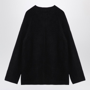 LouLou De Saison Black cashmere pullover - Img 2