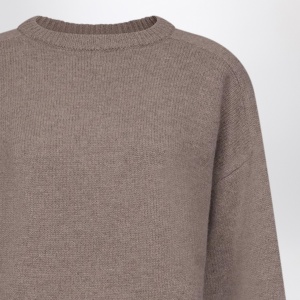 LouLou De Saison Bruzzi Lds taupe melange sweater - Img 2