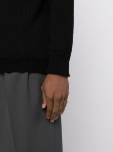 Maison Margiela engraved-logo silver ring - Img 3