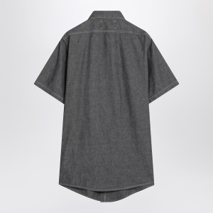 Maison Margiela Gray cotton shirt - Img 2