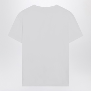 Maison Margiela White T-shirt with distorted logo - Img 2