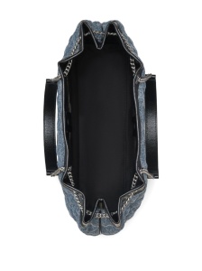 Marc Jacobs The Quilted Denim Large Chain Sack Bag - Img 4