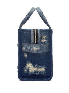 Marc Jacobs The Rip And Repair Denim Small Tote Bag - Img 3