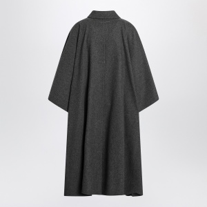 MM6 Maison Margiela Long gray cape coat - Img 2