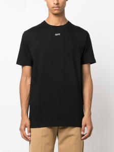 Off White Logo cotton t-shirt - Img 2