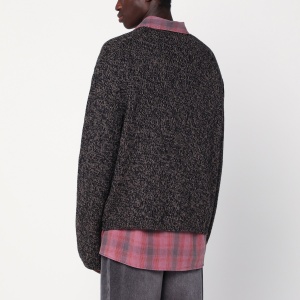Our Legacy Brown textured wool cardigan - Img 2