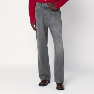 Our Legacy Grey faded effect jeans