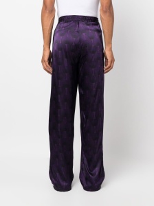 OZWALD BOATENG Trousers Purple - Img 3