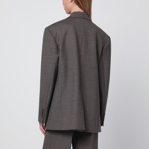 P.A.R.O.S.H. Chestnut-coloured wool blend jacket - Img 2