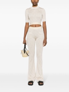 Palm Angels Trousers White - Img 2