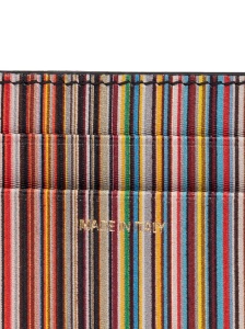 Paul Smith Signature Stripe leather card case - Img 4