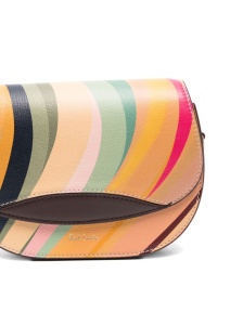 Paul Smith Swirl Leather Saddle Bag - Img 3