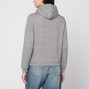 Polo Ralph Lauren Grey zip-up sweatshirt in cotton blend - Img 2
