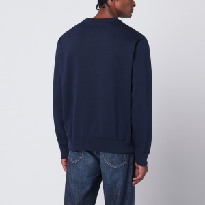 Polo Ralph Lauren Navy blue cotton-blend sweatshirt - Img 2