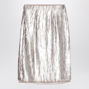Róhe Pencil skirt with silver sequins - Img 2