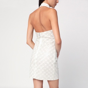 ROTATE Birger Christensen Cream-colored dress with sequins - Img 2