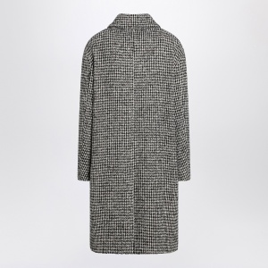 S Max Mara Black and white houndstooth coat - Img 2