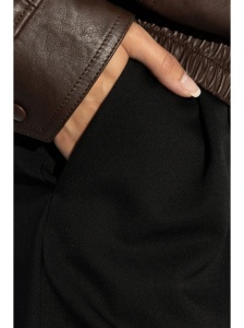 Saint Laurent grain de poudre wool trousers - Img 4