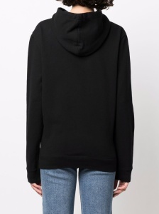 Saint Laurent Logo Print Hoodie - Img 4