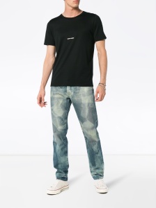 Saint Laurent logo print T-shirt - Img 2
