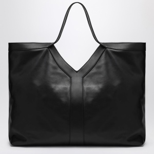 Saint Laurent Maxi Y tote bag black pebbled leather - Img 2