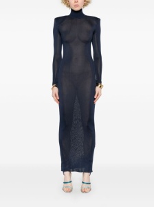 Self-Portrait knitted maxi dress - Img 4