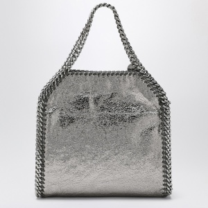 Stella McCartney Falabella mini metallic Steel Grey bag - Img 2