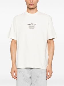 Stone Island T-shirts and Polos Ivory - Img 3