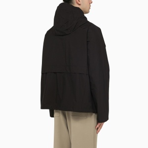 STUDIO NICHOLSON Navy blue jacket in cotton blend - Img 2