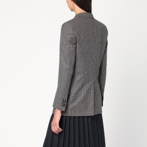 Tagliatore Double-breasted jacket in pied de poule wool - Img 2