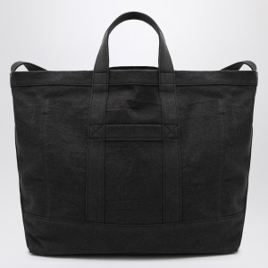 Tekla Beach bag in black cotton - Img 2