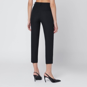 THE ANDAMANE Black Yacinta capri trousers - Img 2