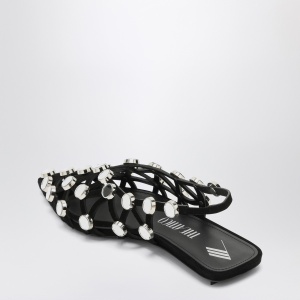 The Attico Black Grid ballerina - Img 2