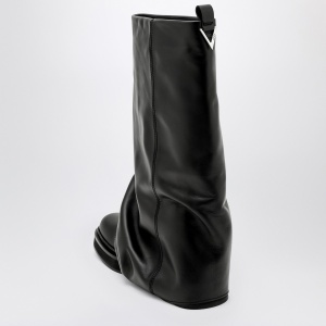 The Attico Combat Robin black leather boot - Img 2