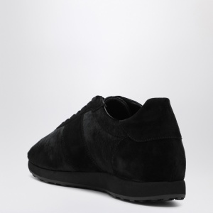 The Row Black sneaker in pony and velvet - Img 2