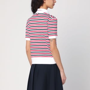 Thom Browne Striped cardigan in linen - Img 2